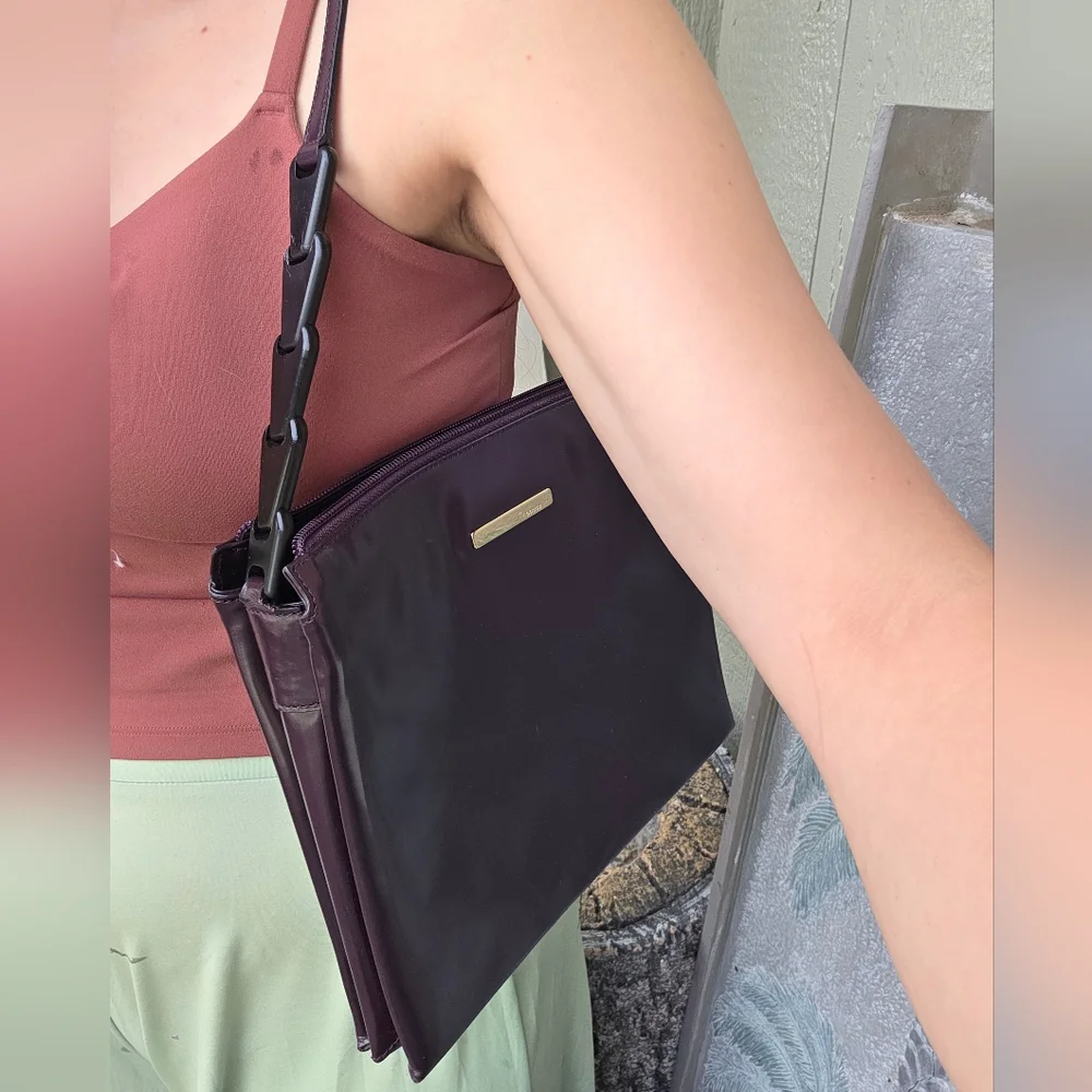 Authentic GUCCI Bag Vintage Chainlink Purple Tom Ford Y2K 90s 2000s Designer